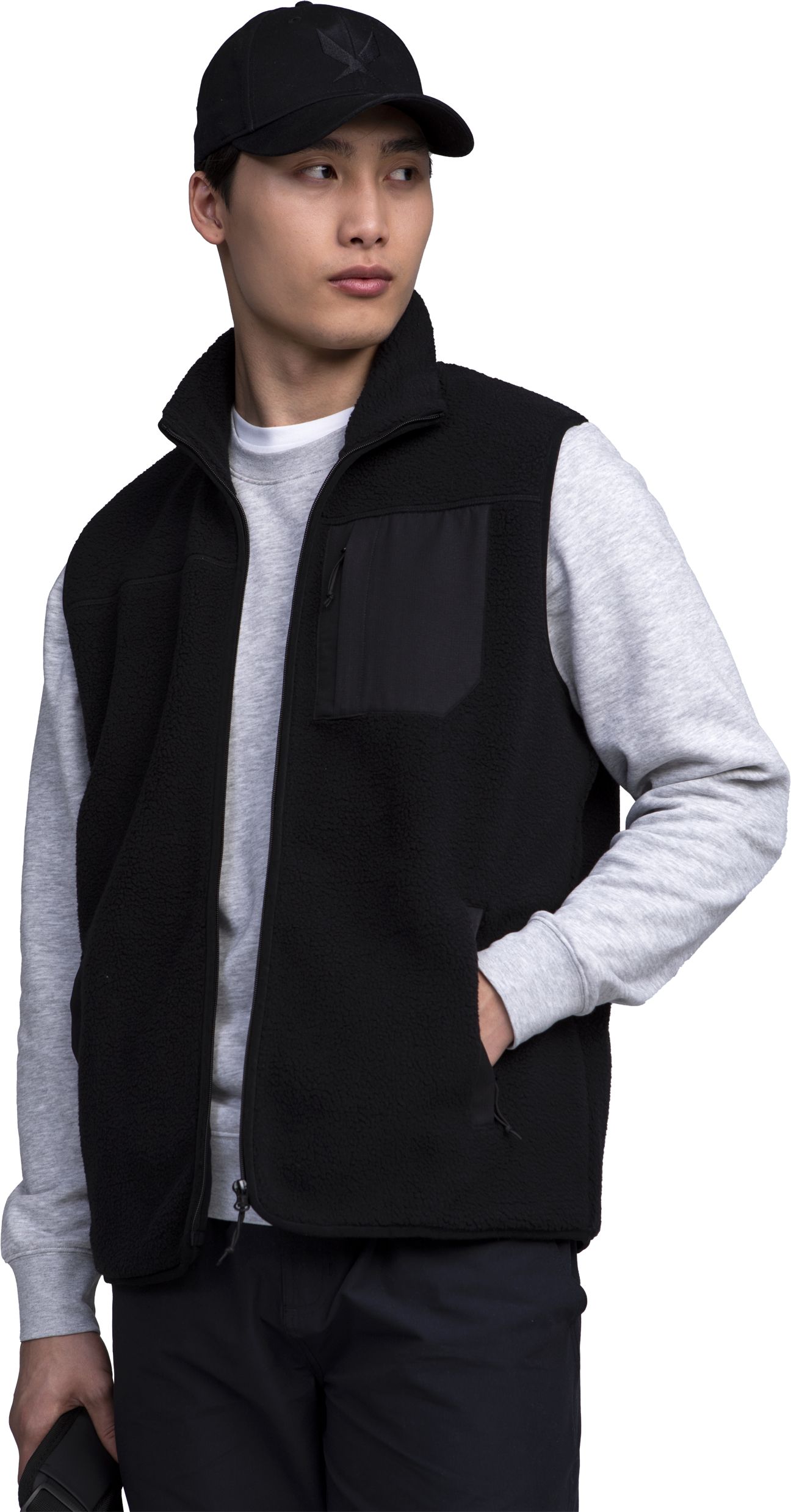SOC, M OUT PILE VEST