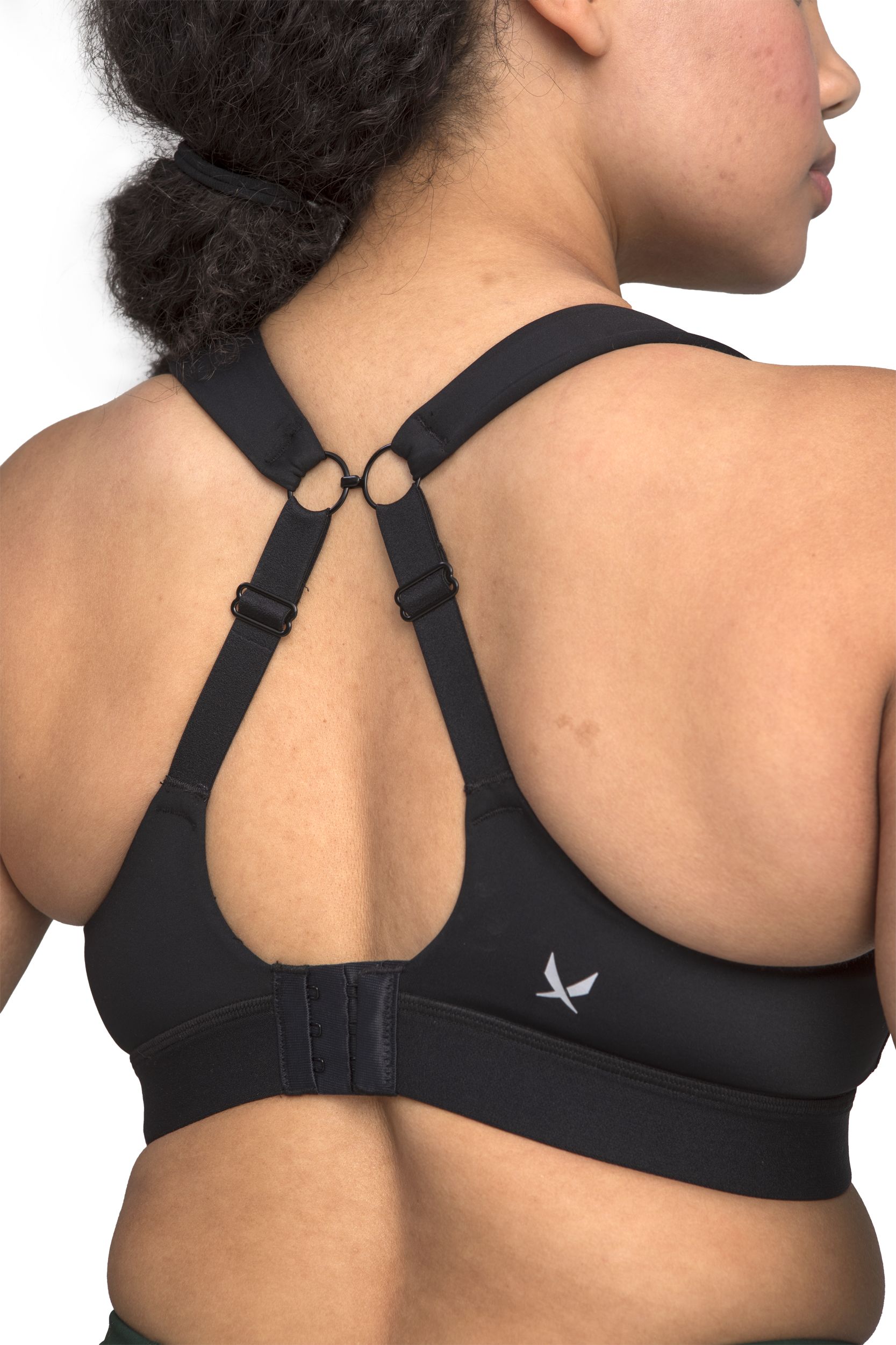 SOOMLON Sexy Sports Bras for Women Padded Bra Front Buckle Breathable  Comfortable Running Vest Bra Sports Bra Cute Bras Black M 